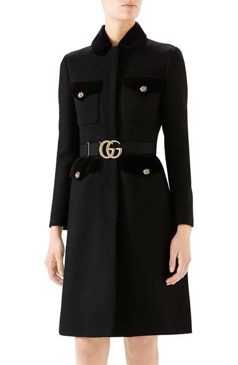 coat gucci women's|gucci coats ladies.